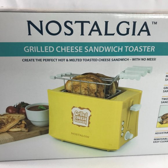 Nostalgia Grilled Cheese Sandwich Toaster.  New in Box New - Picture 1 of 7